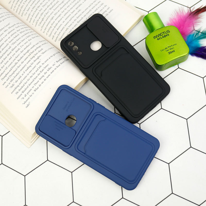 قاب سیلیکونی جاکارتی دار محافظ لنزکشویی Samsung A10s