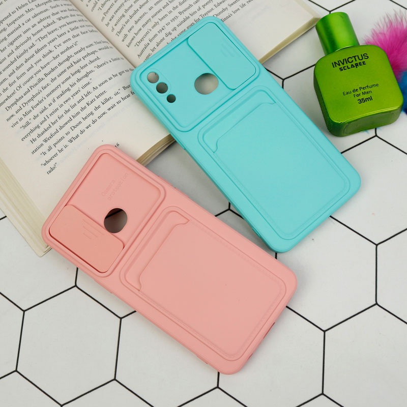 قاب سیلیکونی جاکارتی دار محافظ لنزکشویی Samsung A10s