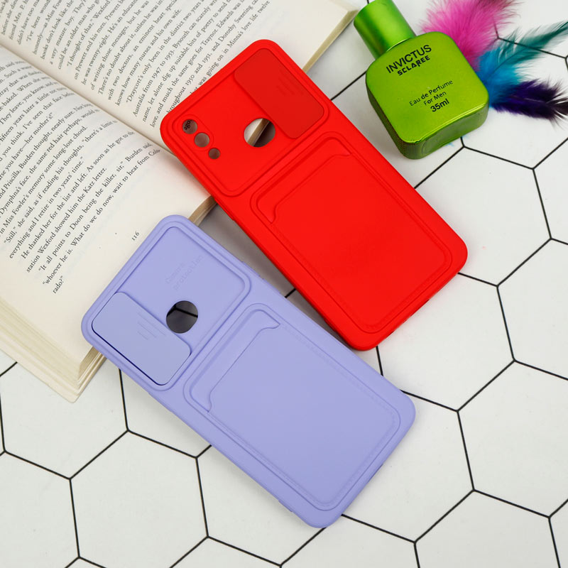 قاب سیلیکونی جاکارتی دار محافظ لنزکشویی Samsung A10s