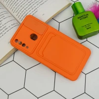 قاب سیلیکونی جاکارتی دار محافظ لنزکشویی Samsung A20s