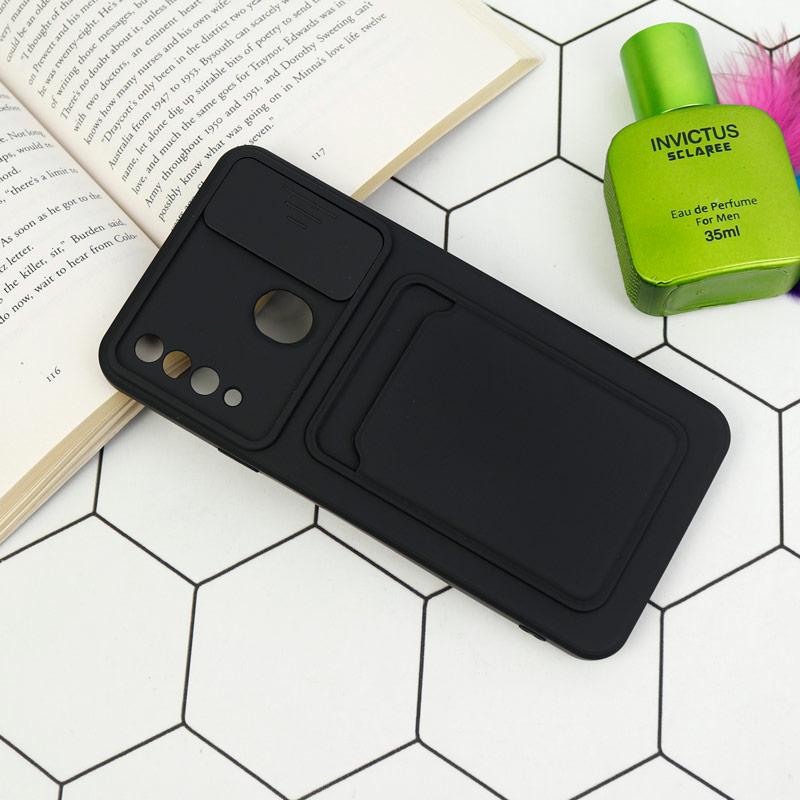 قاب سیلیکونی جاکارتی دار محافظ لنزکشویی Samsung A20s