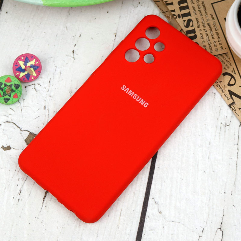 قاب سیلیکونی اصلی زیربسته سامسونگ A32 4G محافظ لنزدار