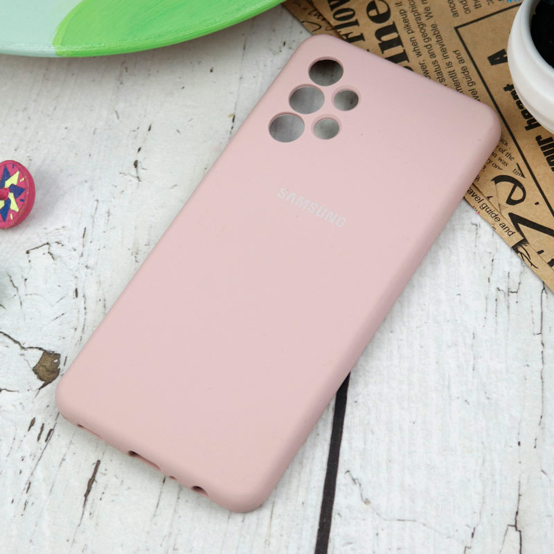 قاب سیلیکونی اصلی زیربسته سامسونگ A32 4G محافظ لنزدار
