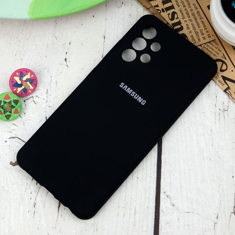 قاب سیلیکونی اصلی زیربسته سامسونگ A32 4G محافظ لنزدار