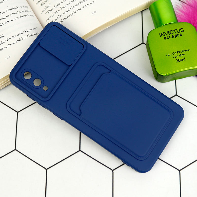 قاب سیلیکونی جاکارتی دار محافظ لنزکشویی Samsung Galaxy A02
