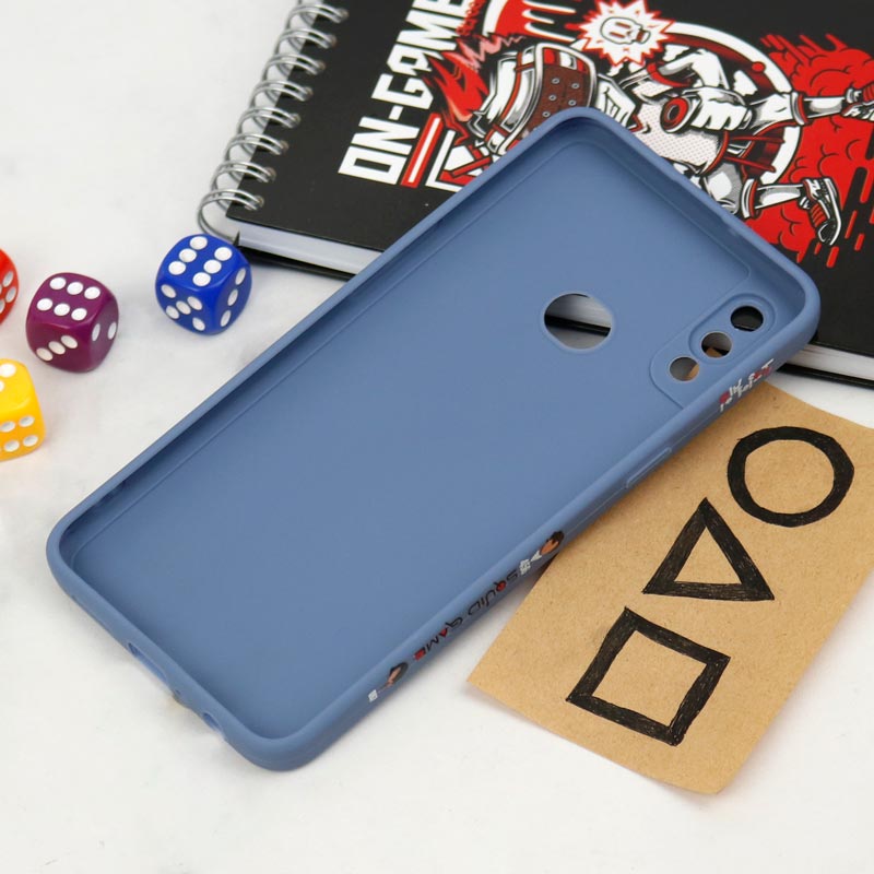 قاب سیلیکونی محافظ لنزدار طرح اسکویید گیم Samsung Galaxy A10s کد 13