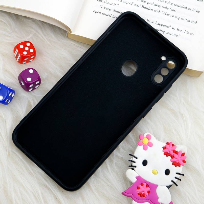 قاب سیلیکونی عروسکی محافظ لنزدار طرح Boss Cat سامسونگ Samsung Galaxy A11