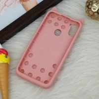قاب اورجینال سیلیکونی آکواریومی Lucky Cat پاپیتی Samsung Galaxy A11