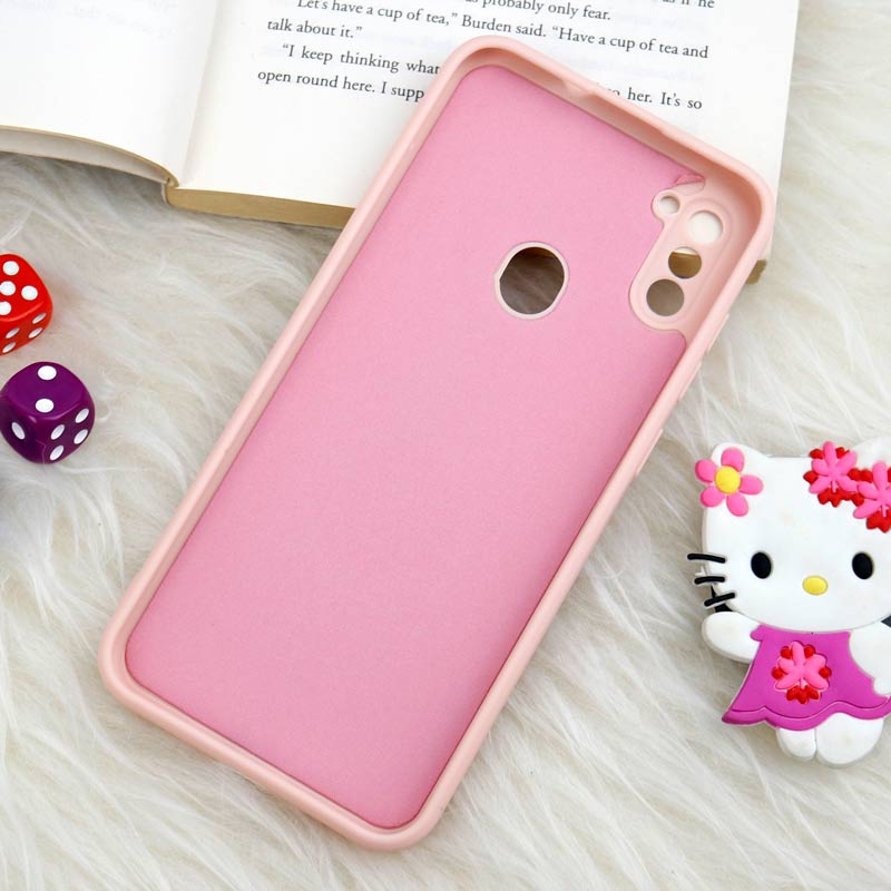 قاب سیلیکونی عروسکی محافظ لنزدار طرح Lovedly سامسونگ Samsung Galaxy A11