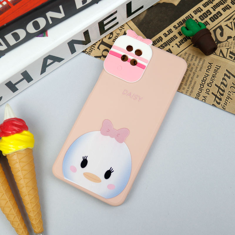قاب سیلیکونی عروسکی محافظ لنزدار طرح Daisy سامسونگ Samsung A12