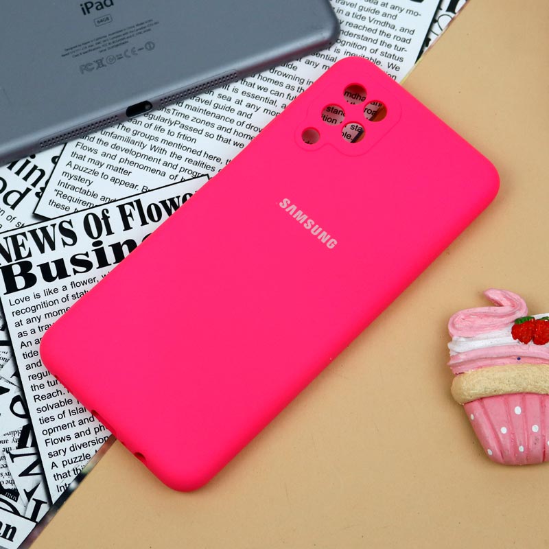 قاب سیلیکونی محافظ لنزدار Samsung Galaxy A12