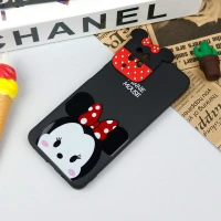 قاب سیلیکونی عروسکی محافظ لنزدار طرح Minnie Mouse سامسونگ Samsung A12