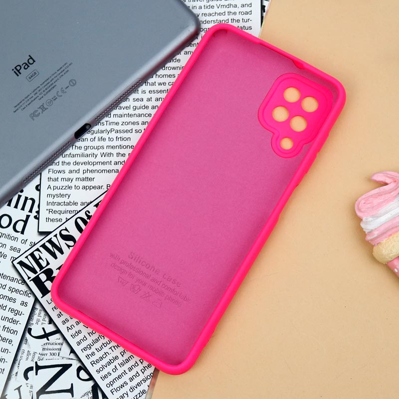 قاب سیلیکونی محافظ لنزدار Samsung Galaxy A12