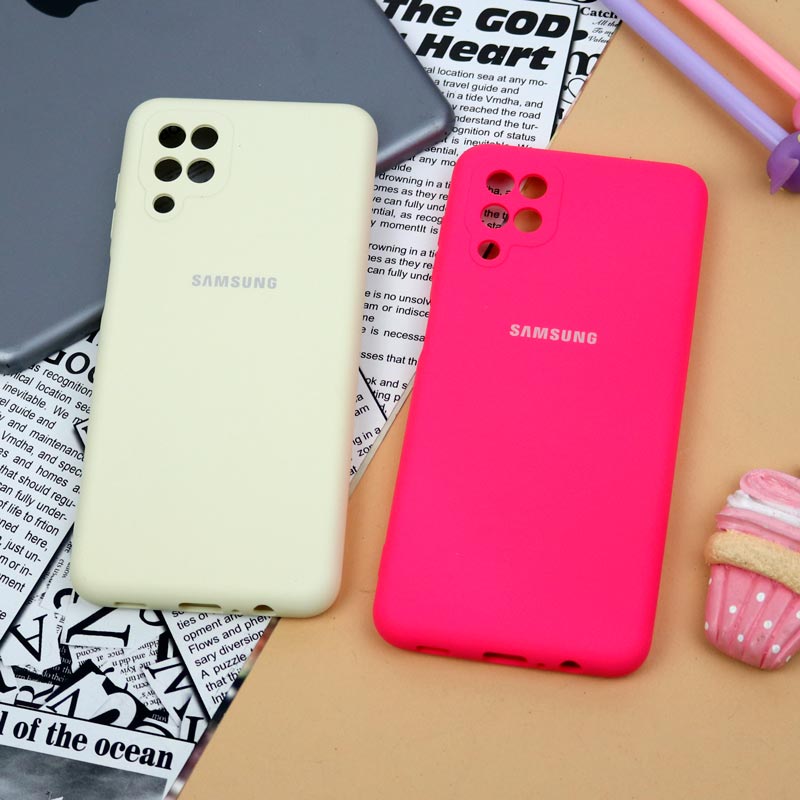 قاب سیلیکونی محافظ لنزدار Samsung Galaxy A12