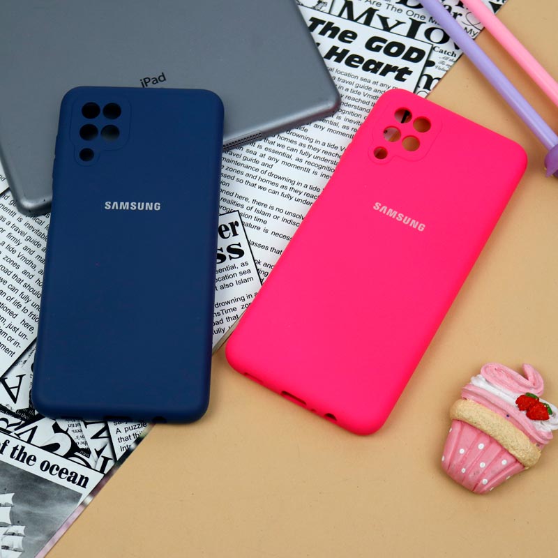قاب سیلیکونی محافظ لنزدار Samsung Galaxy A12