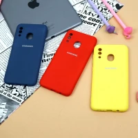 قاب سیلیکونی محافظ لنزدار Samsung Galaxy A20/A30
