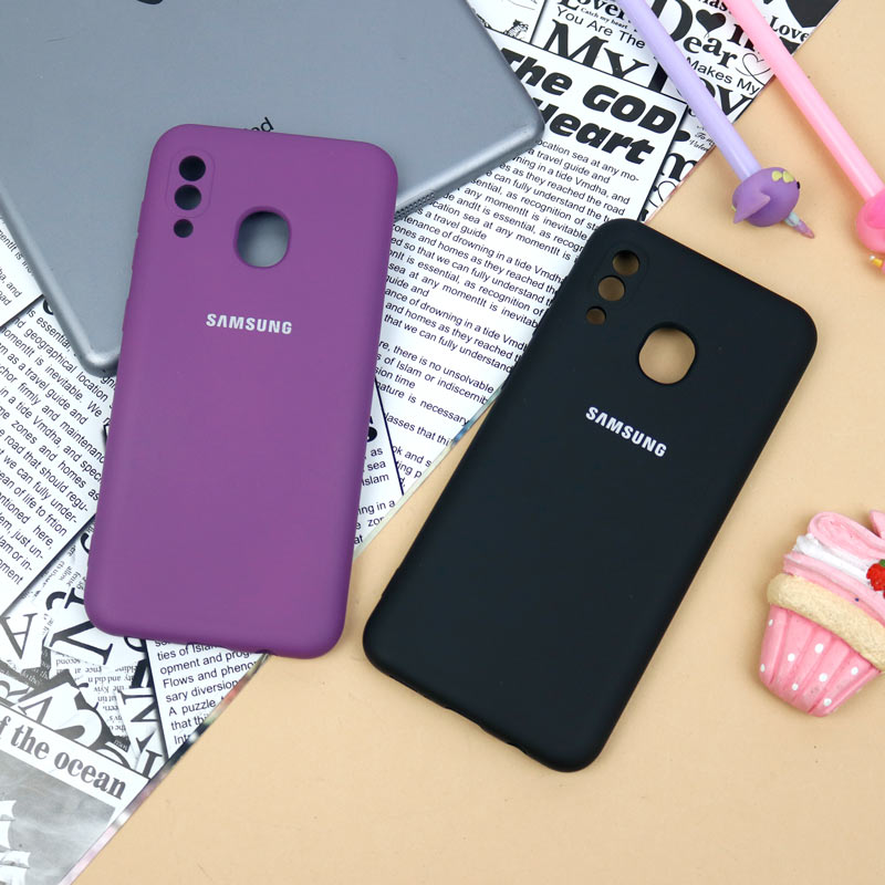 قاب سیلیکونی محافظ لنزدار Samsung Galaxy A20/A30