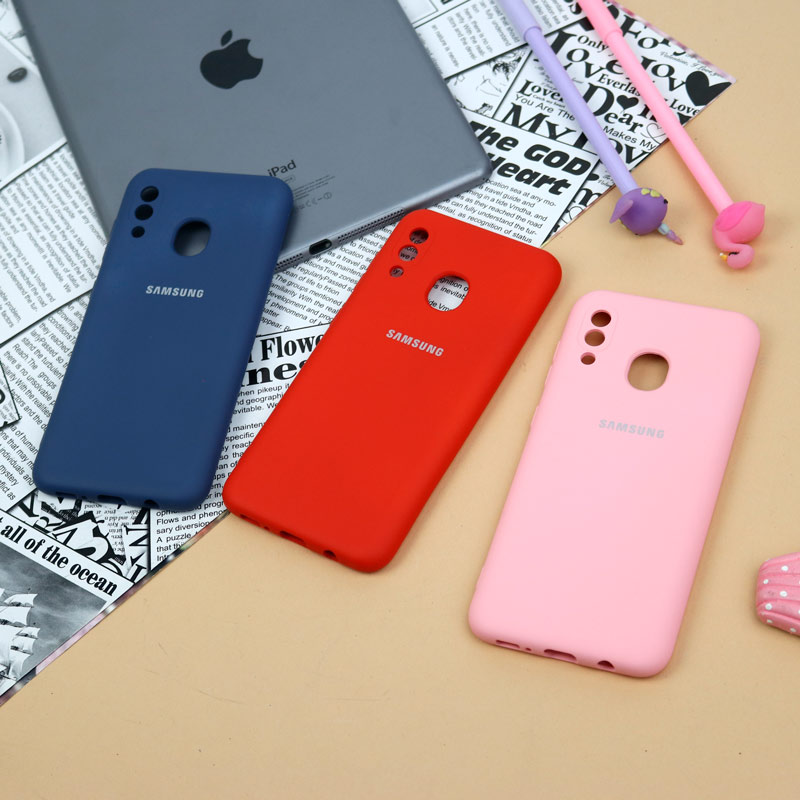 قاب سیلیکونی محافظ لنزدار Samsung Galaxy A20/A30