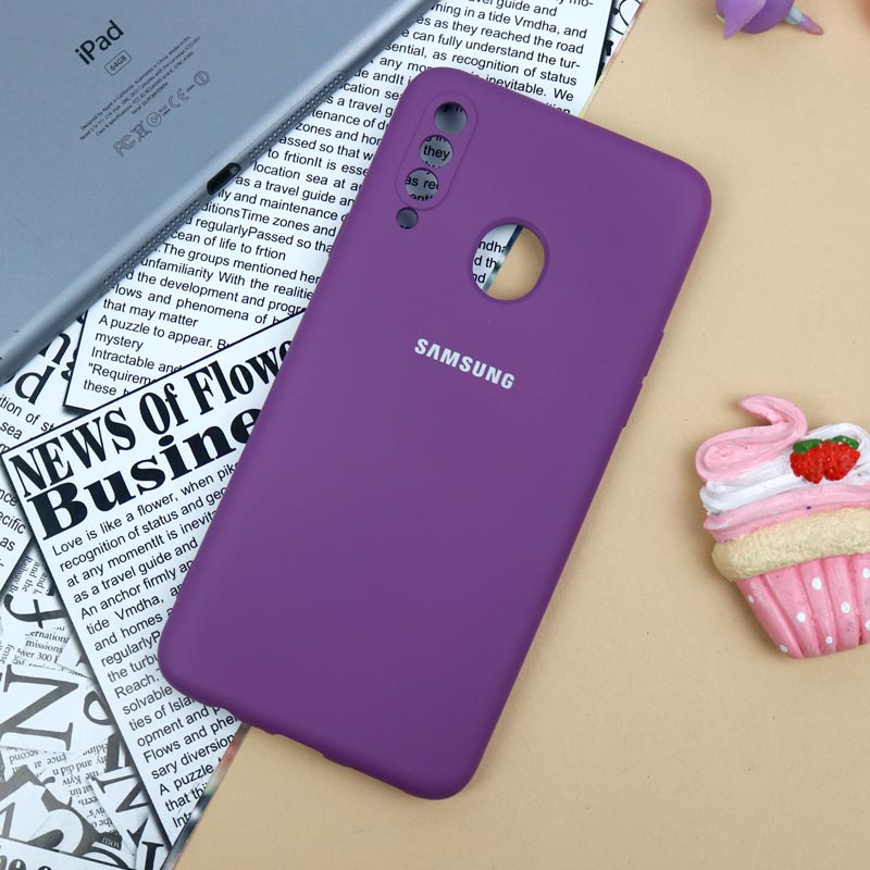 قاب سیلیکونی محافظ لنزدار Samsung Galaxy A20s