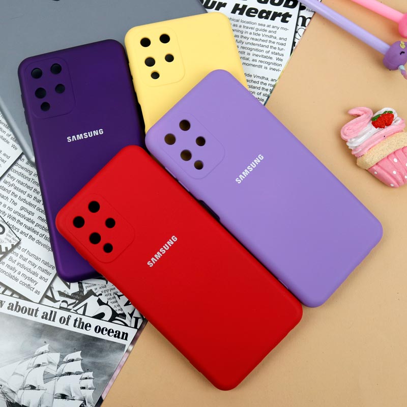 قاب سیلیکونی محافظ لنزدار Samsung Galaxy A22 4G