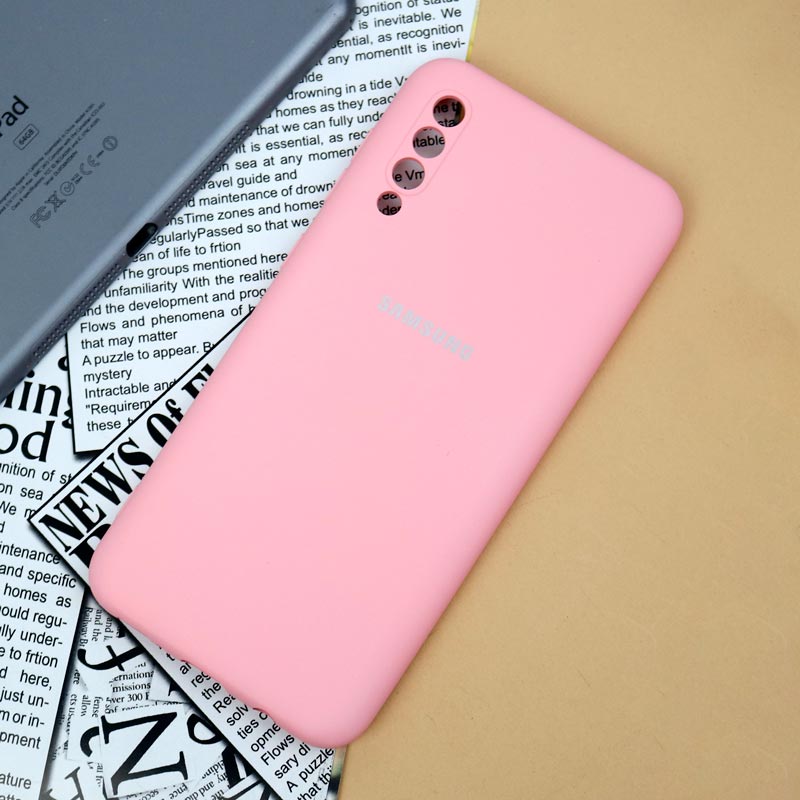 قاب سیلیکونی اصلی زیربسته سامسونگ Galaxy A30s / A50 / A50s محافظ لنزدار