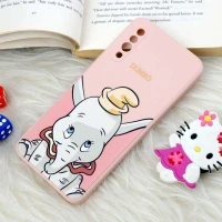 قاب سیلیکونی عروسکی محافظ لنزدار طرح دامبو Samsung Galaxy A30s / A50s