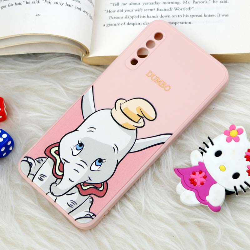 قاب سیلیکونی عروسکی محافظ لنزدار طرح دامبو Samsung Galaxy A30s / A50s