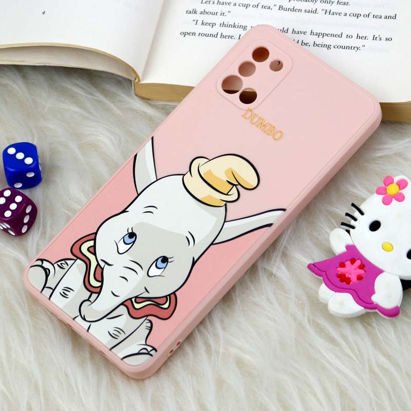 قاب سیلیکونی عروسکی محافظ لنزدار طرح دامبو Samsung Galaxy A31