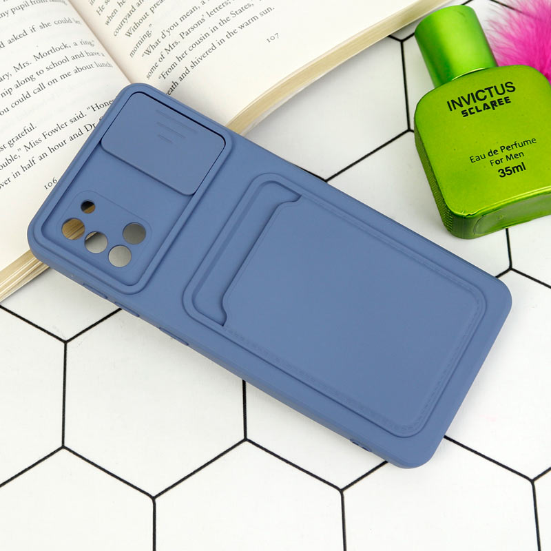 قاب سیلیکونی جاکارتی دار محافظ لنزکشویی Samsung Galaxy A31