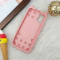 قاب اورجینال سیلیکونی آکواریومی Lucky Cat پاپیتی Samsung Galaxy A51