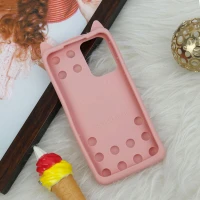 قاب اورجینال سیلیکونی آکواریومی Lucky Cat پاپیتی Samsung Galaxy A52 / A52s