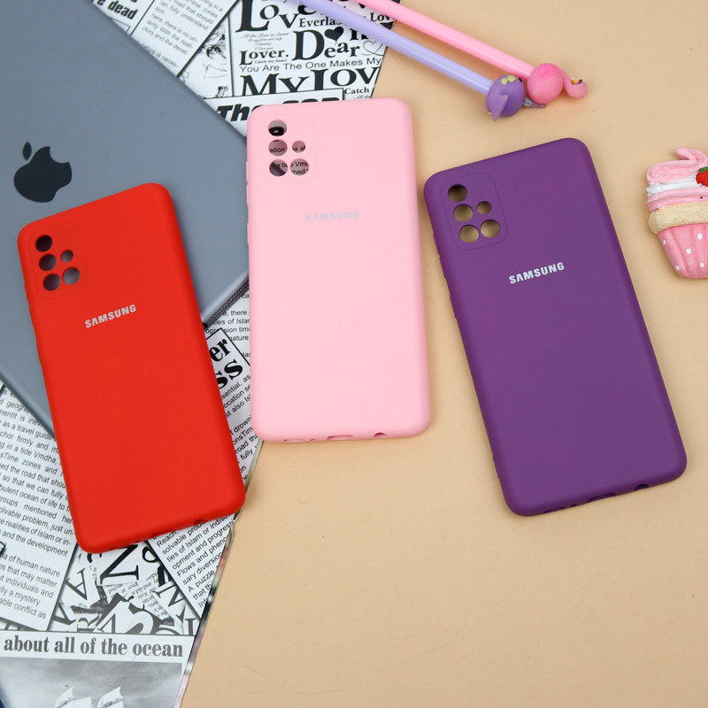 قاب سیلیکونی زیربسته سامسونگ Galaxy A71 محافظ لنزدار