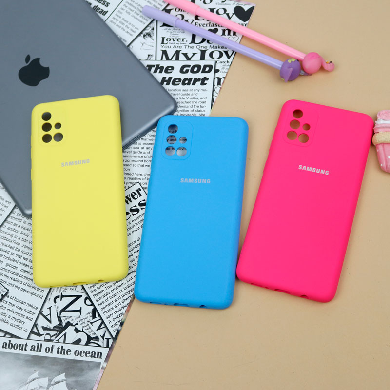 قاب سیلیکونی زیربسته سامسونگ Galaxy A71 محافظ لنزدار
