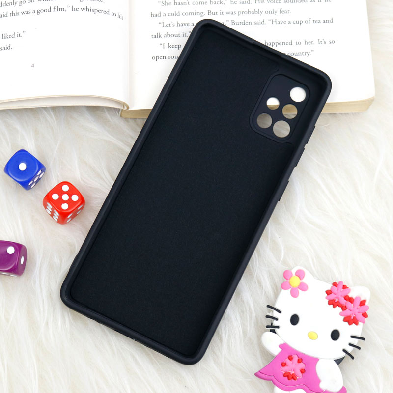 قاب سیلیکونی عروسکی محافظ لنزدار طرح Boss Cat سامسونگ Samsung Galaxy A71