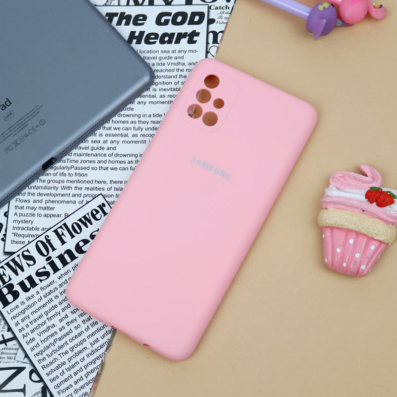 قاب سیلیکونی زیربسته سامسونگ Galaxy A71 محافظ لنزدار