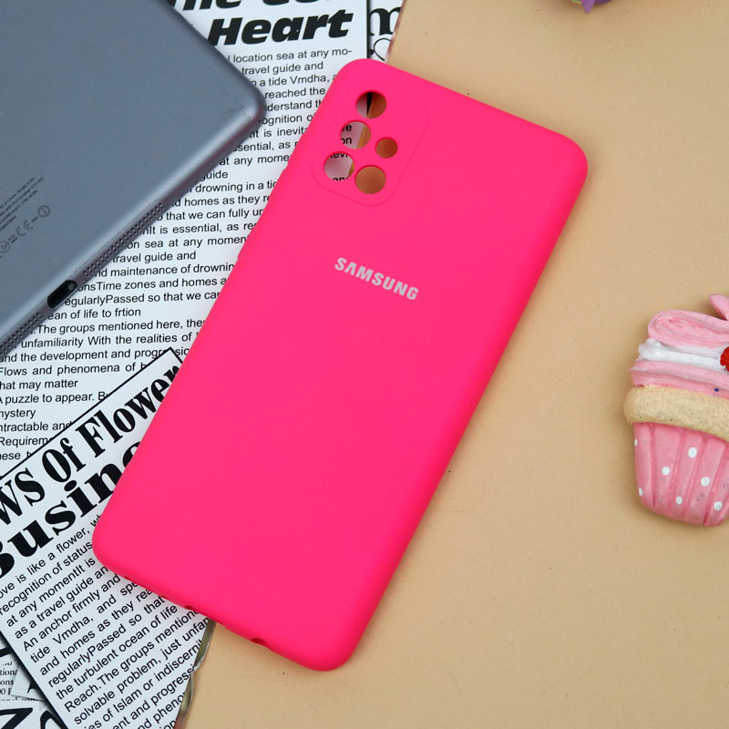 قاب سیلیکونی زیربسته سامسونگ Galaxy A71 محافظ لنزدار