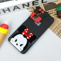 قاب سیلیکونی عروسکی محافظ لنزدار طرح Minnie Mouse شیائومی Xiaomi Mi 10T / 10T Pro
