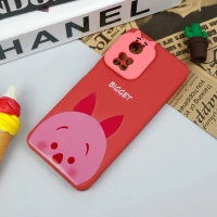 قاب سیلیکونی عروسکی محافظ لنزدار طرح Bigget شیائومی Xiaomi Mi 10T / 10T Pro