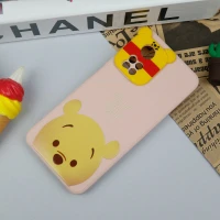 قاب سیلیکونی عروسکی محافظ لنزدار طرح Pooh شیائومی Xiaomi Mi 10T / 10T Pro