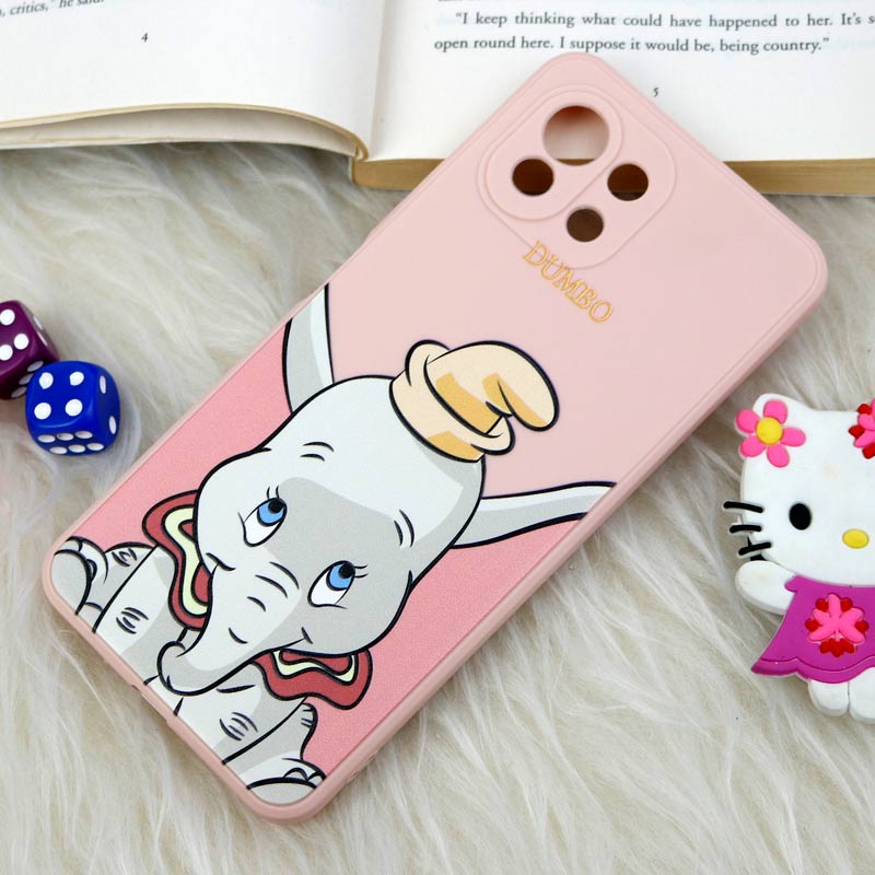 قاب سیلیکونی عروسکی محافظ لنزدار طرح دامبو Xiaomi Mi 11 Lite