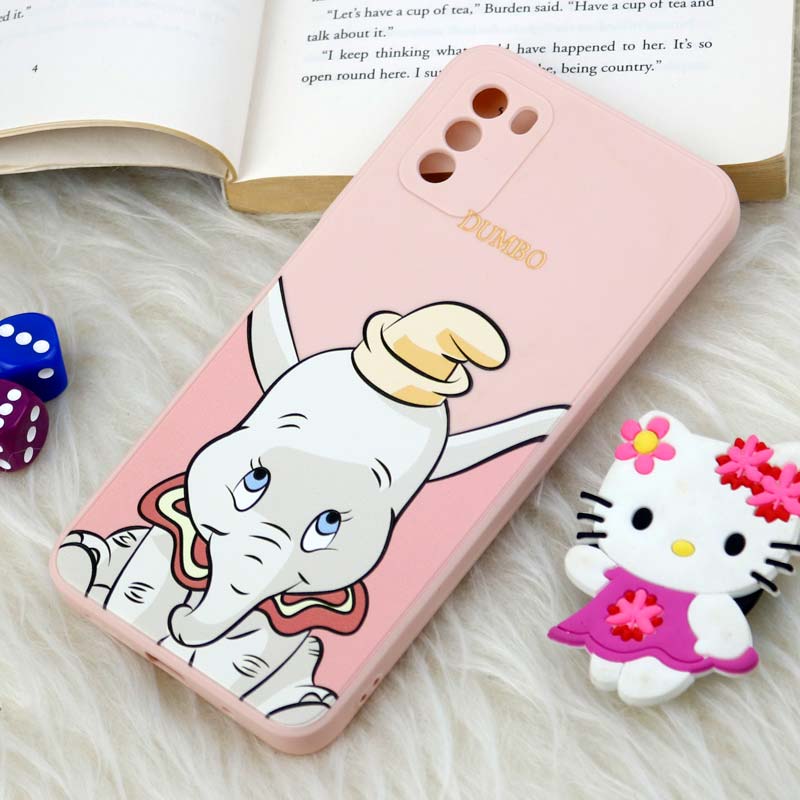 قاب سیلیکونی عروسکی محافظ لنزدار طرح دامبو Xiaomi Poco M3