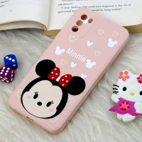 قاب سیلیکونی عروسکی محافظ لنزدار طرح مینی موس Xiaomi Poco M3