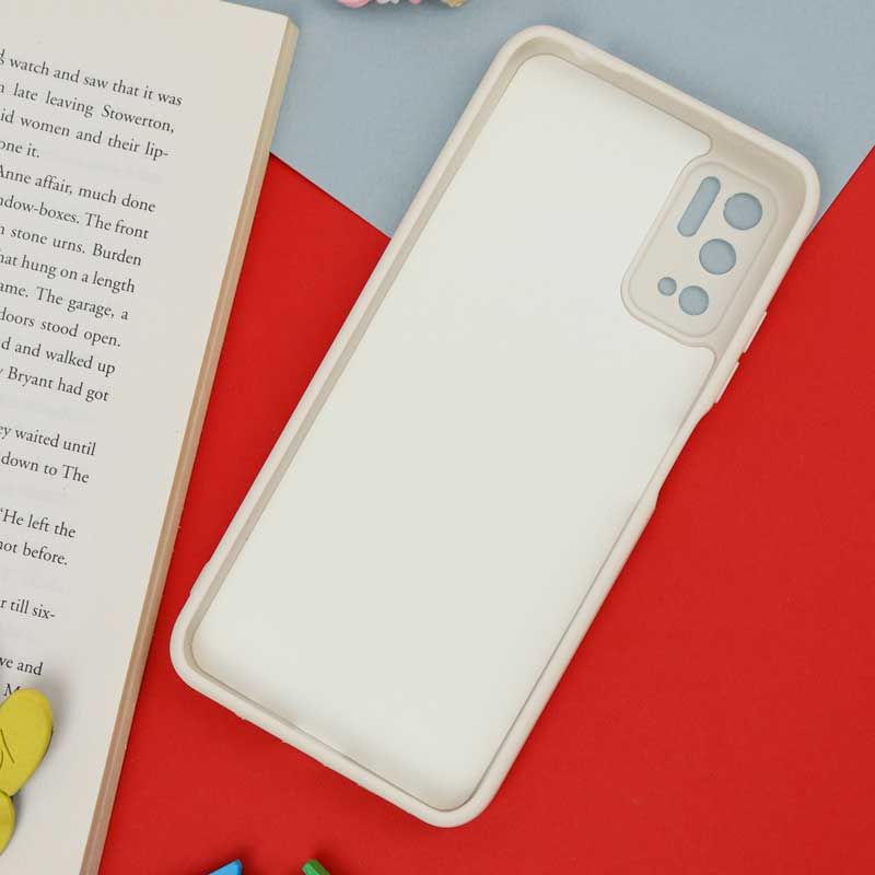 قاب سیلیکونی سفید محافظ لنزدار طرح میکی موس 1 شیائومی Xiaomi Poco M3 Pro