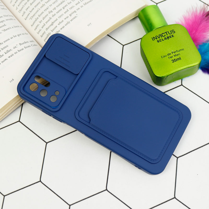 قاب سیلیکونی جاکارتی دار محافظ لنزکشویی Xiaomi Poco M3 Pro