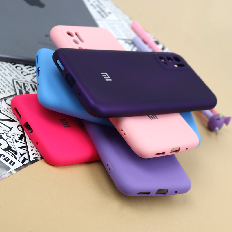 قاب سیلیکونی محافظ لنزدار Xiaomi Poco M3 Pro
