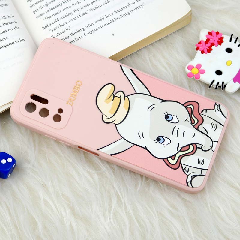 قاب سیلیکونی عروسکی محافظ لنزدار طرح دامبو Xiaomi Poco M3 Pro