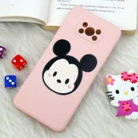 قاب سیلیکونی عروسکی محافظ لنزدار طرح مینی موس Xiaomi Poco X3