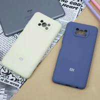 قاب سیلیکونی محافظ لنزدار Xiaomi Poco X3