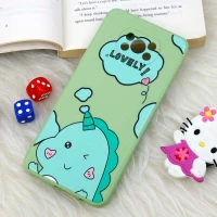 قاب سیلیکونی عروسکی محافظ لنزدار طرح دایناسور Xiaomi Poco X3