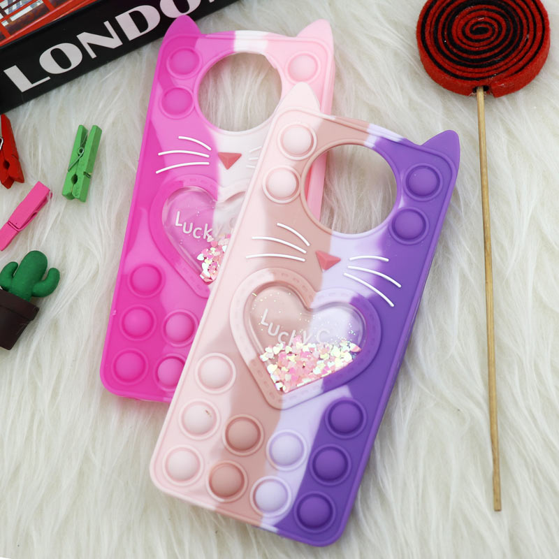 قاب اورجینال سیلیکونی آکواریومی Lucky Cat پاپیتی Xiaomi Poco X3